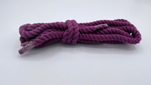 Load image into Gallery viewer, Purple chunky shoelaces, 8 mm Thick, 130 cm for any Sneakers