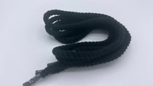 Load image into Gallery viewer, Black chunky shoelaces, 8 mm Thick, 130 cm for any Sneakers