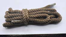 Load image into Gallery viewer, Brown chunky shoelaces, 8 mm Thick, 130 cm for any Sneakers accessory