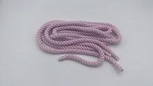 Load image into Gallery viewer, Light pink chunky shoelaces, 8 mm Thick, 130 cm for any Sneakers