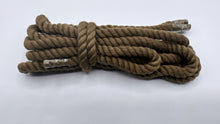 Load image into Gallery viewer, Brown chunky shoelaces, 8 mm Thick, 130 cm for any Sneakers accessory