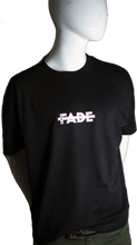 Charger l'image dans la galerie, Cestfade small logo print on Black oversized T-shirt white print