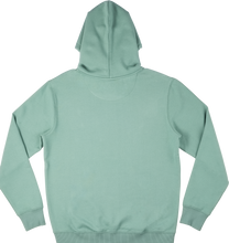 Load image into Gallery viewer, Green Hoodie PATTERN design with Black flock print