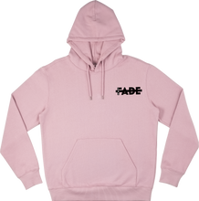 Load image into Gallery viewer, Pink Hoodie XFADE with Black flock print