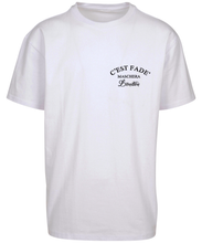 Charger l'image dans la galerie, Classic logo print T-shirt - black vinyl print on white tee