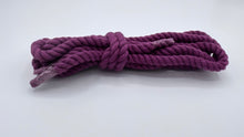 Load image into Gallery viewer, Purple chunky shoelaces, 8 mm Thick, 130 cm for any Sneakers accessory
