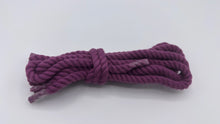 Load image into Gallery viewer, Purple chunky shoelaces, 8 mm Thick, 130 cm for any Sneakers accessory
