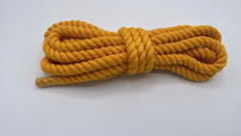Load image into Gallery viewer, Yellow chunky shoelaces, 8 mm Thick, 130 cm for any Sneakers
