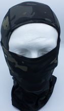 Load image into Gallery viewer, Black Camouflage balaclava - full face mask
