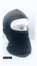 Load image into Gallery viewer, Black balaclava - full face mask - simple design
