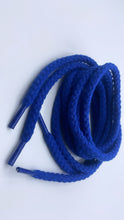 Load image into Gallery viewer, Blue chunky shoelaces, 8 mm Thick, 140 cm for any Sneakers accessory

