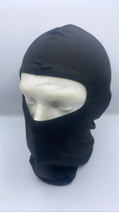Black balaclava - full face mask - simple design