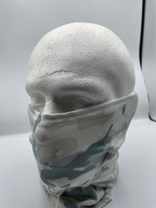 White - snow camouflage balaclava - full face mask