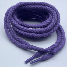Load image into Gallery viewer, Purple chunky shoelaces, 8 mm Thick, 140 cm for any Sneakers accessory
