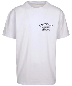 Classic logo print T-shirt - black on white tee